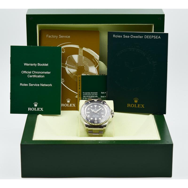 SOLD 02/2020 - Rolex Sea-Dweller Deepsea - 126660 - Black Dial and Black Ceramic Bezel - 44mm