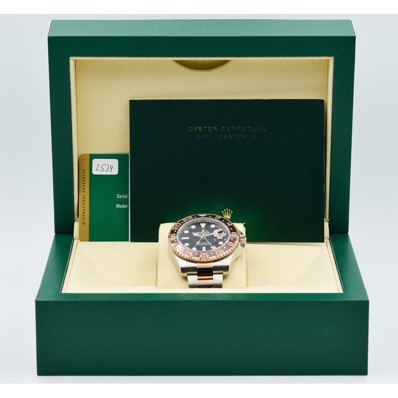 SOLD 12/2019 - Rolex GMT-Master II - 126711CHNR - Rootbeer Two-Tone 18k Rose Gold - 40mm