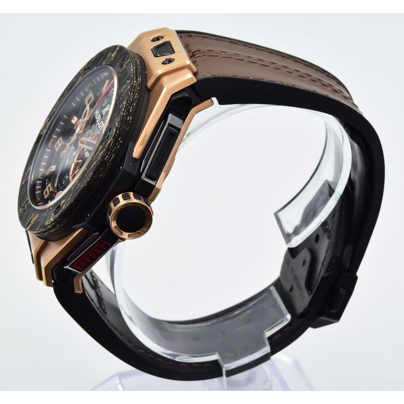 SOLD 11/2019 - Hublot Big Bang Unico Ferrari - 401.OJ.0123.VR - King Gold Carbon - 45mm