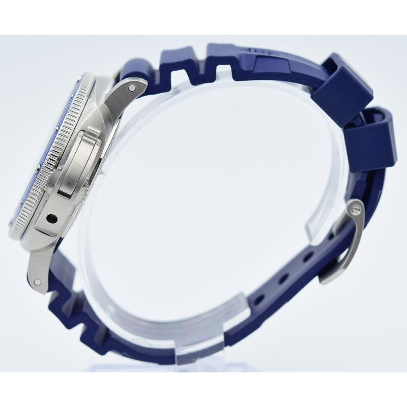 SOLD 12/2019 - Panerai Luminor Submersible - PAM959 - Blue Bezel w/ Grey Textured Dial - 42mm