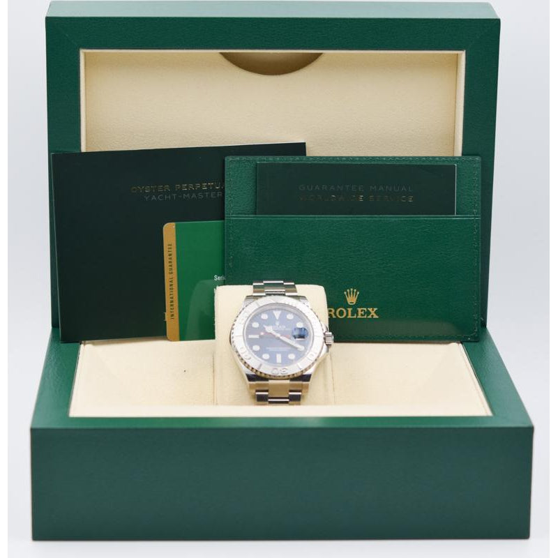 SOLD - Rolex Yachtmaster 126622 Blue Dial with Platinum Bezel - 40mm