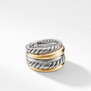 Pure Form? Wide Ring with 18K Gold