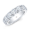 RAHAMINOV 18KW 5.90CT DIAMOND ETERNITY BAND, SIZE 6.25
