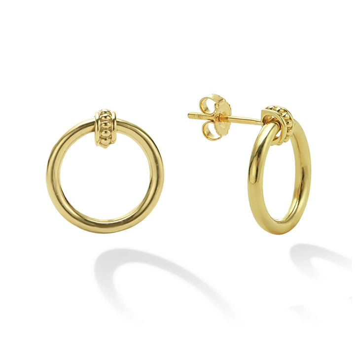 Lagos Meridian 18K Gold Circle Stud Earrings - 01-11145-00