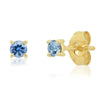 Where have these studs been all my life? The Blue Sapphire Studs are made up of 0.28 carats worth of blue sapphires and fill the need of that not-too-big and not-too-small stud shape that you've always been searching for. They can be dressed up or down, and can be worn in any of your ear holes. They look amazing next to our Mini Blue Sapphire Huggies, or on their own. These Eriness earrings are not to be missed.