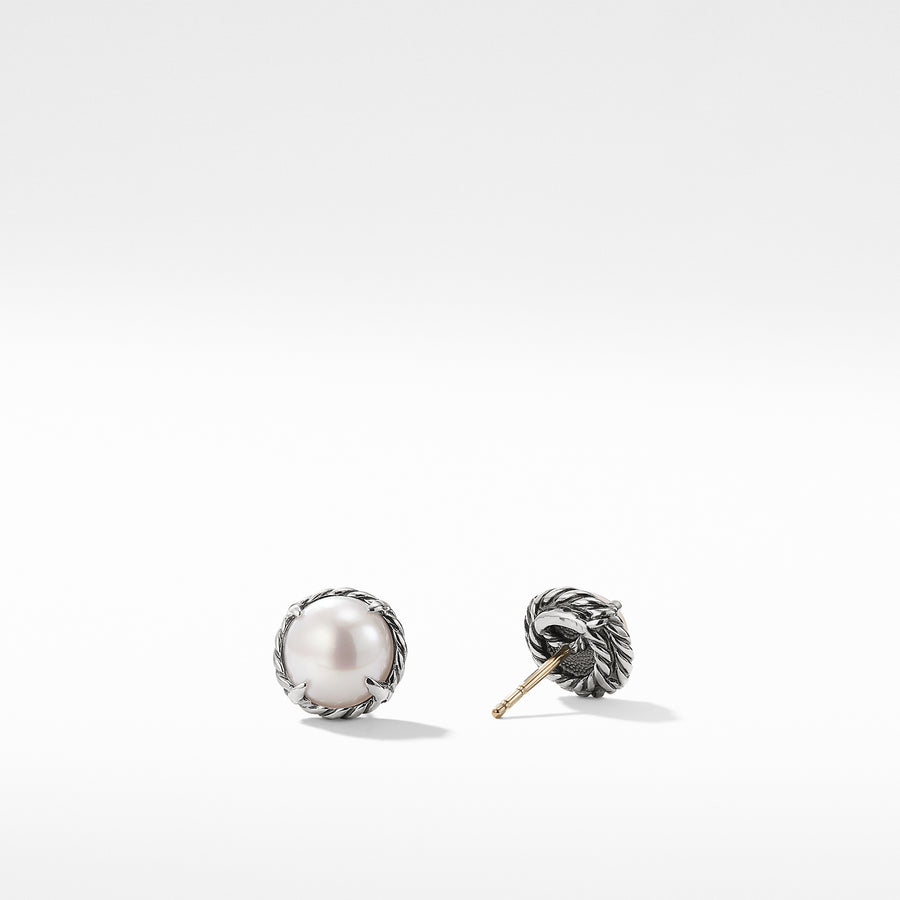 David Yurman Earrings with Pearl - E11982SSBPE