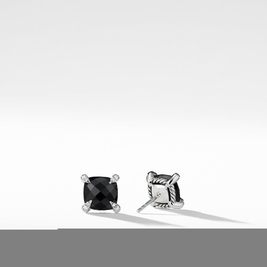 David yurman chatelaine earrings with black onyx deals