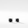 Sterling Silver ��� Faceted Black Onyx, Pav? diamonds, 0.09 total carat weight,  ��� Earring, 9mm