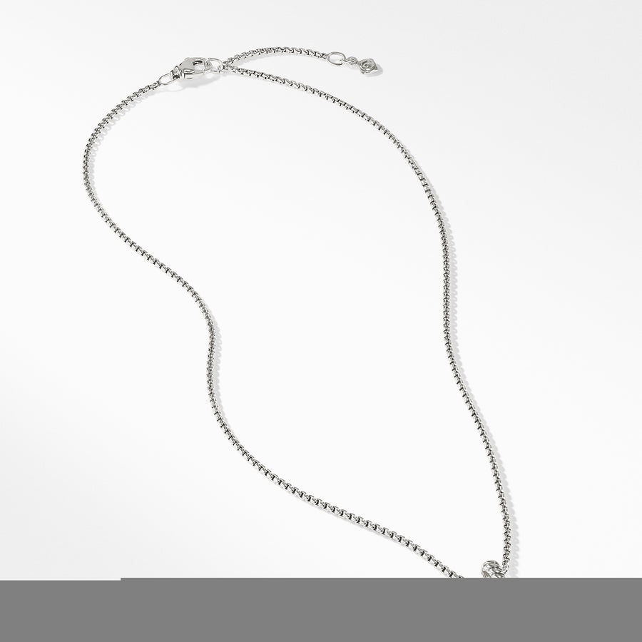 David Yurman Pendant Necklace with Citrine and Diamonds - N07212DSSACIDI