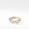18-karat yellow gold ��� Pav? diamonds, 0.15 total carat weight,  ��� Ring, 4.5mm wide