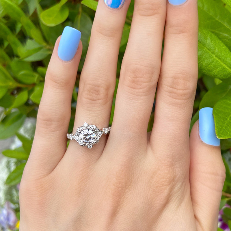 Gabriel and co vintage engagement rings new arrivals