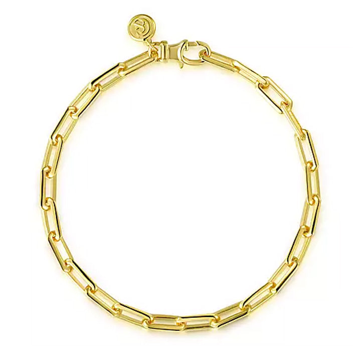 Gabriel & Co Men's 14K Yellow Gold Chain Bracelet - TBM4520Y4JJJ
