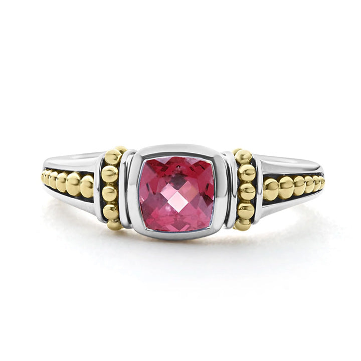 Lagos Caviar Color Rhodolite Garnet Ring - 02-80700-H6