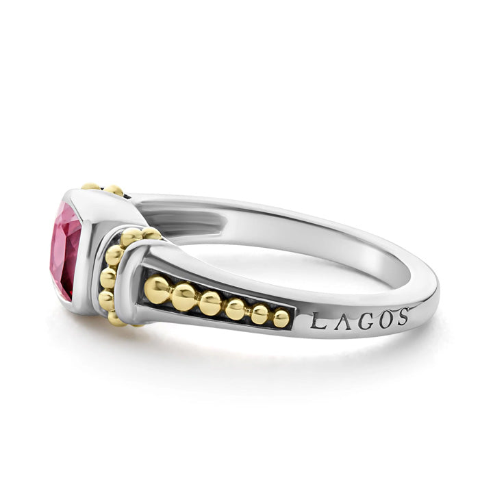 Lagos Caviar Color Rhodolite Garnet Ring - 02-80700-H6