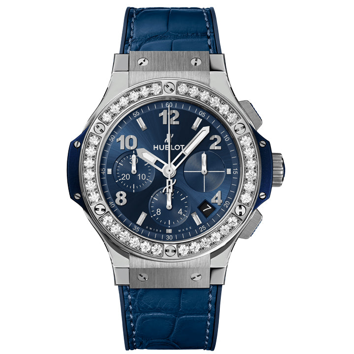 Hublot Big Bang Steel Blue Diamonds - 341.SX.7170.LR.1204