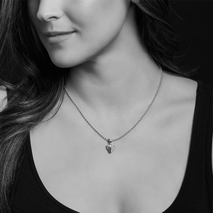 Lagos KSL Caviar Pyramid Pendant Necklace- 07-81150-ML