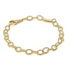 Fluted links of 18K gold form this classic bracelet. Finished with an 18K gold signature lobster clasp.
