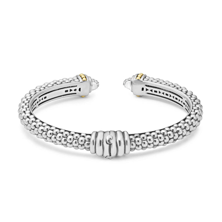 Lagos Caviar Lux Diamond Cuff Bracelet - 05-81272-DDM