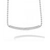 A diamond station surrounded by smooth sterling silver on a Caviar beaded strand. Necklace adjusts from 16 to 18 inches for added versatility. LAGOS diamonds are the highest quality natural stones.- Sterling Silver- 0.6 Carat- Signature Lobster Clasp- 16 to 18 Inch 2.5mm Ball Chain- STYLE #: 04-81042-DDML