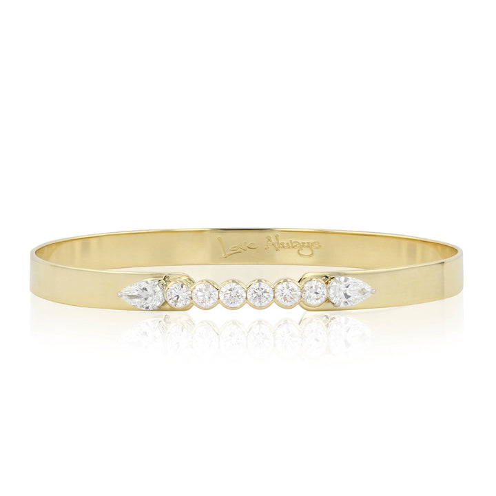 Phillips House 18K Yellow Gold Double Pear & Round Diamonds Love Always Bracelet - B0001DPTY