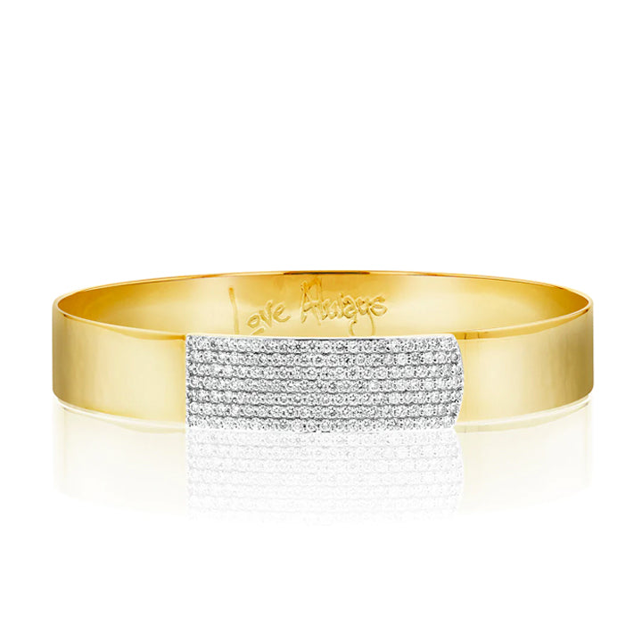 Phillips House 14k Yellow Gold 1.31ctw Diamond Affair Strap Bracelet - B0108DY
