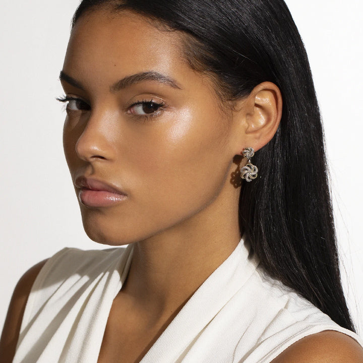 Lagos Love Knot Drop Earrings - 01-81653-00