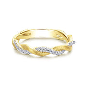 14k Yellow Gold Diamond Ladies Ring