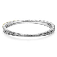 Lagos Caviar Lux Gold & Diamond Bangle Bracelet - 05-81408