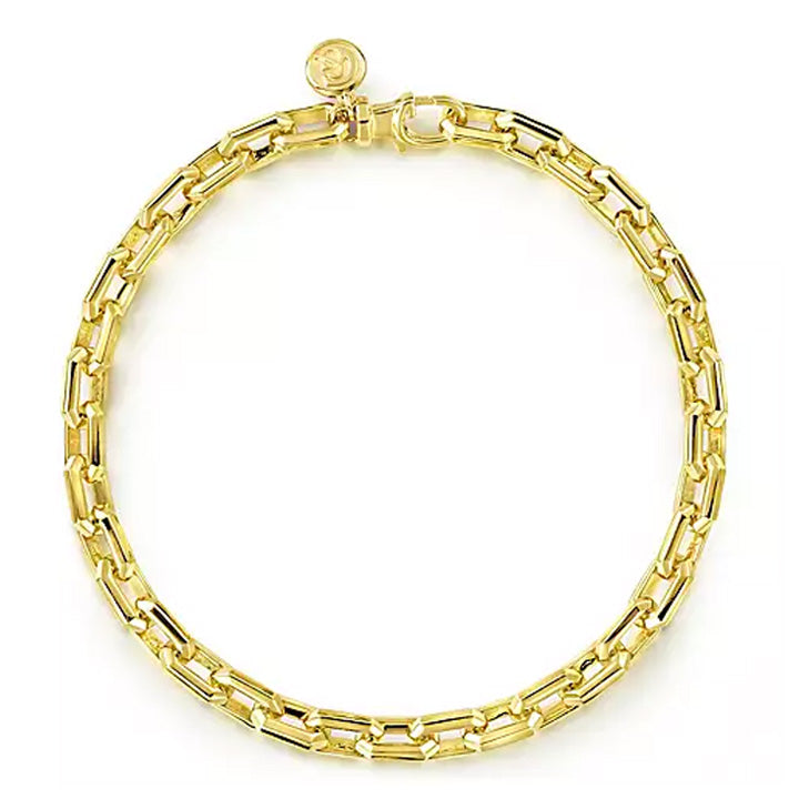 Gabriel & Co Men's 14K Yellow Gold Chain Bracelet - TBM4516Y4JJJ