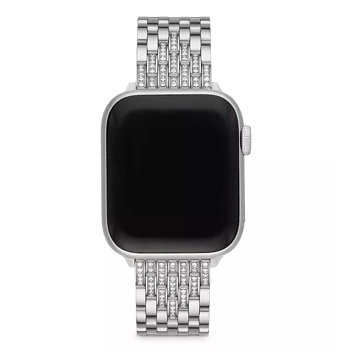 Michele Stainless Diamond Bracelet Apple Watch Band - MS20GM235009
