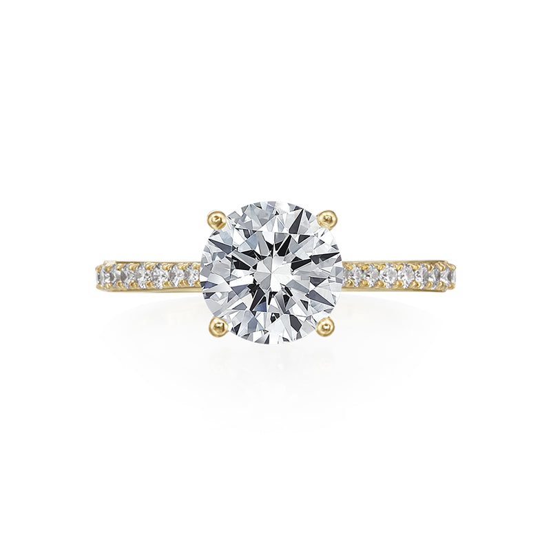SPECIAL OFFER! When you purchase a 2ct center diamond to fit this mounting, it will be 50% off its original price! Special price is reflected below. 