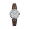 Those who wear a Freedom 60 watch on their wrist can feel the vibes of the 60s. Our inspiration from the new positive attitude towards travel, exploring, and the experience of individual freedom, all combined with our love for attention to detail, have led us to this design classic. The characteristics of this collection are the incredibly beautiful design elements -- starting with the vintage straps with the unique NORQAIN stitches, followed by the box type glass with its origin in the 60s and 