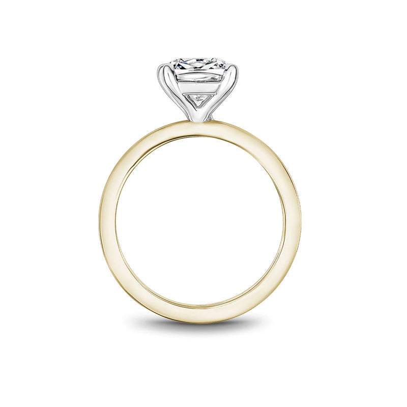 Noam Carver 14K Yellow Gold Cushion Solitaire Engagement Ring- B371-04YWM-FCYA