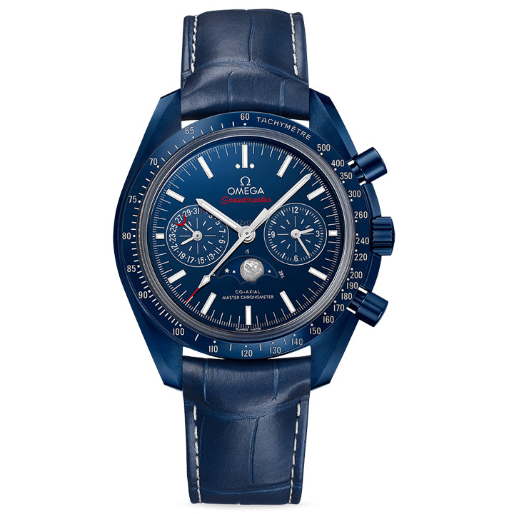Omega Moonphase Blue Side of the Moon Co-Axial Master Chronometer - 304.93.44.52.03.001