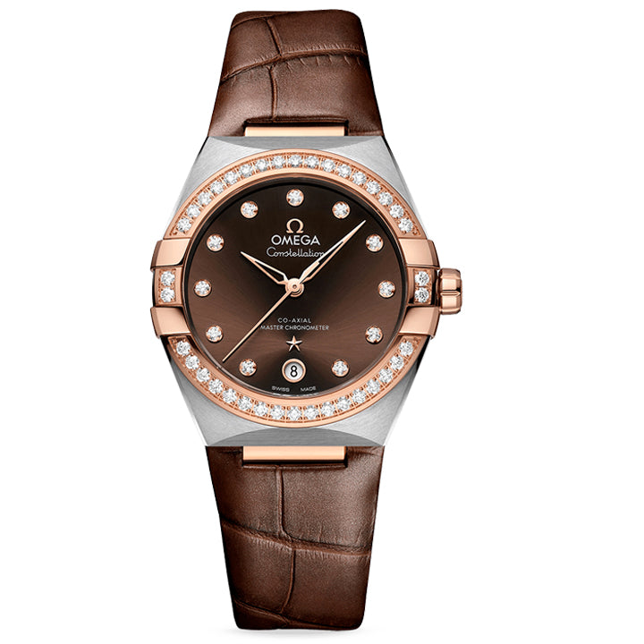 Omega Constellation Co-Axial Master Chronometer 36mm Steel & Sedna Gold - 131.28.36.20.63.001