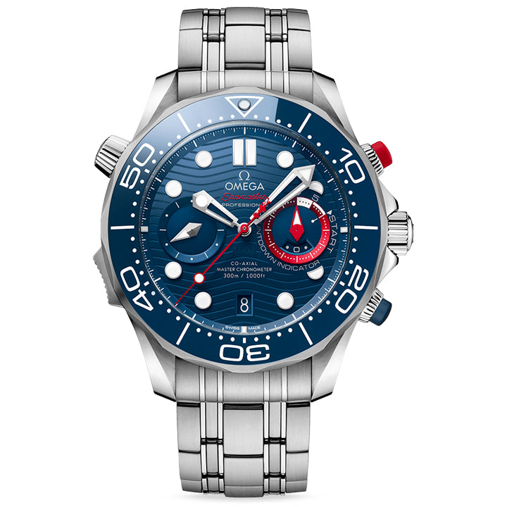 Omega Seamaster Diver 300m America's Cup Steel on Steel - 210.30.44.51.03.002