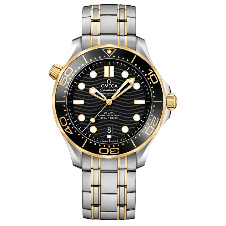 Omega Seamaster Diver 300m Steel & Yellow Gold - 210.20.42.20.01.002