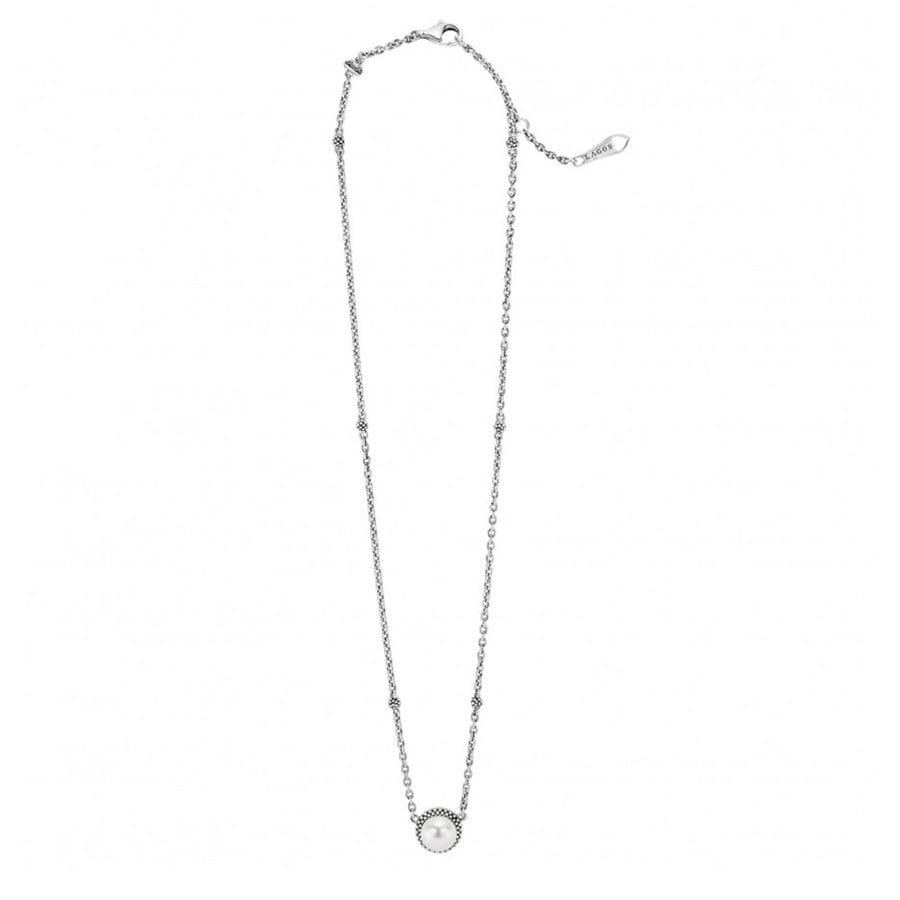 Lagos Luna Pearl Pendant Necklace- 04-80576