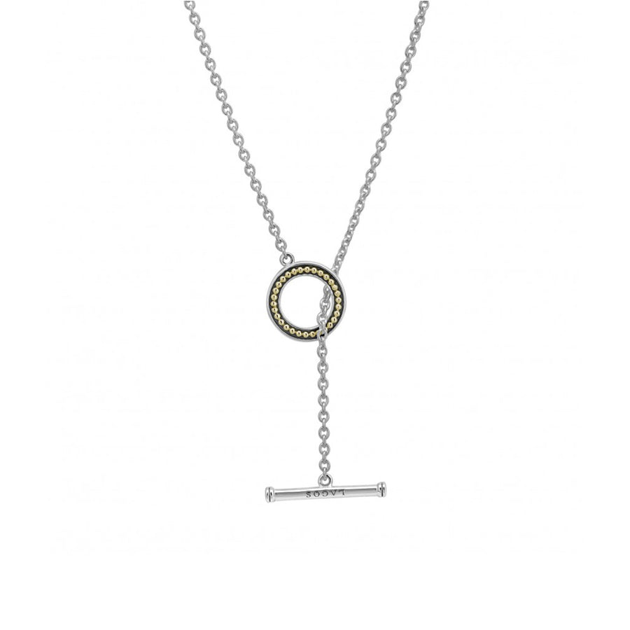 Lagos Luna Pearl Toggle Necklace- 04-81136