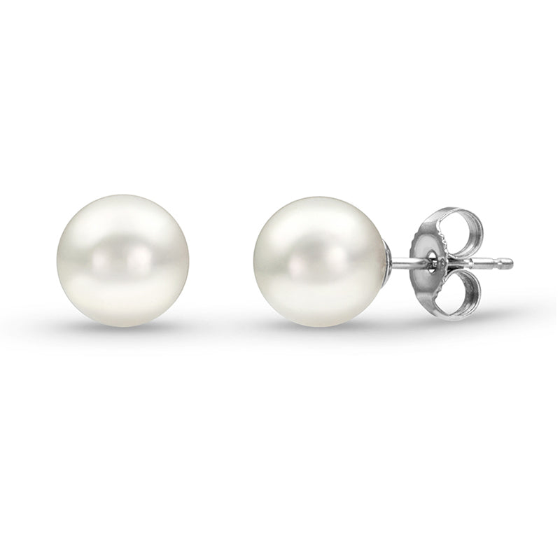 Baggins 14KW Akoya Pearl Studs 7-7.5mm
