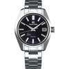 Powered by Grand Seiko's unique Spring Drive caliber, this model features 44GS Contemporary Design, a contemporary take on the design of the 44GS, which was launched in 1967 and formed the cornerstone of the Grand Seiko design philosophy, Grand Seiko Style. The dial of midnight blue as close to black as possible, coupled with the elegantly radiant case achieved through Zaratsu polishing, delivers both refined taste and high visibility at the same time. The movement of the second hand over the di
