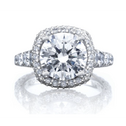 SPECIAL OFFER! When you purchase a 3.00ct center diamond to fit this mounting, it will be 50% off its original price! Special price is reflected below.