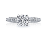 SPECIAL OFFER! When you purchase a 1.00ct center diamond to fit this mounting, it will be 50% off its original price! Special price is reflected below.