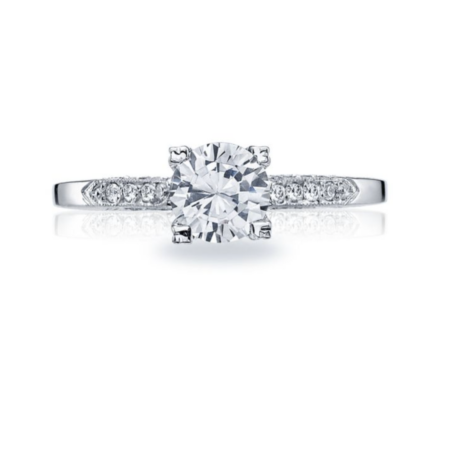 SPECIAL OFFER! When you purchase a 1.00ct center diamond to fit this mounting, it will be 50% off its original price! Special price is reflected below.