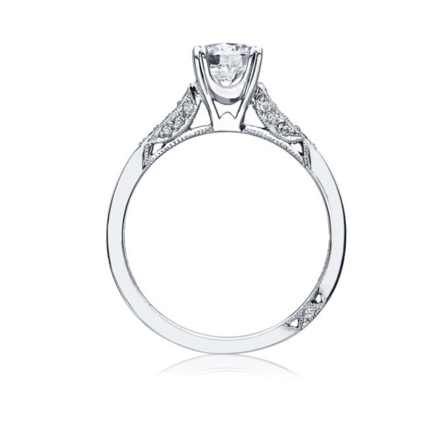 Tacori Simply Tacori Platinum 0.10ctw Diamond Engagement Ring Semi-Mounting- 363523