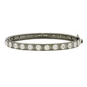 If you were to ask us what is the must-have bangle from Freida Rothman- this would be the one! The signature studded bangle is the perfect bangle to #StartYourStack and it looks fabulous worn alone as well! I love this one so much I created it in so many color ways - the more you add the better the stack looks, your arms the limit as how high you can go!