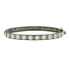 If you were to ask us what is the must-have bangle from Freida Rothman- this would be the one! The signature studded bangle is the perfect bangle to #StartYourStack and it looks fabulous worn alone as well! I love this one so much I created it in so many color ways - the more you add the better the stack looks, your arms the limit as how high you can go!