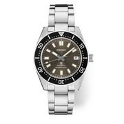 1965 Divers Watch Special Edition. Designed for those who treat life as the ultimate adventure, the Seiko Prospex line meets every challenge with technological excellence and style. Part of a rich legacy of innovation in high-intensity timekeeping, Prospex continues to celebrate a long history of sports watch excellence with recreations and reinterpretations of landmark achievements. This versatile timepiece reimagines Seikos 1965 first divers watch, an automatic timepiece with a then exceptiona