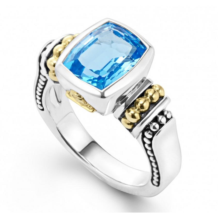 Lagos Caviar Color Gemstone Ring- 02-80561-OXX7