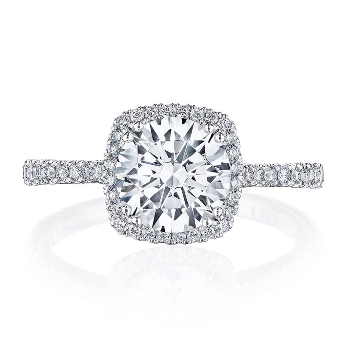 Tacori Platinum Simply Tacori Engagement Ring - 2677CU75